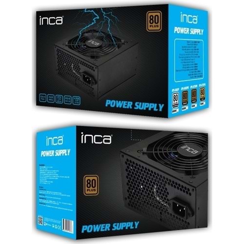 Inca IPS-065P 650W 140MM FAN 80+ Power Supply