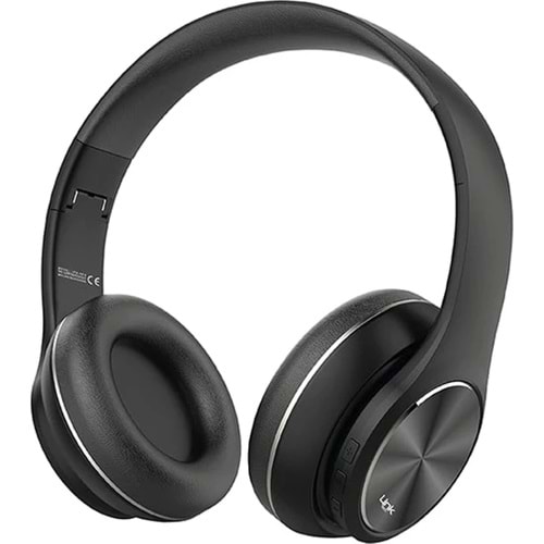 Linktech HP4 Premium Kulak Üstü Siyah Bluetooth Kulaklık