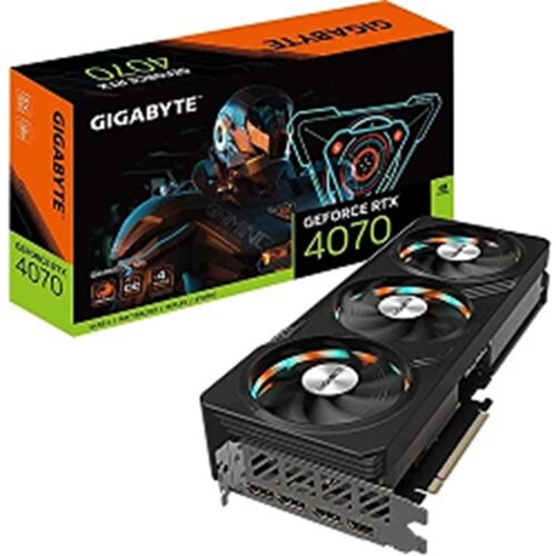 Gigabyte GVN4070GAM-OC-12GD Geforce Gaming 12Gb 192Bit GDDR6 Dp/Hdmi Ekran Kartı