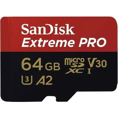 Sandisk Extreme Pro SDSQXCU-064G-GN6MA 64Gb Micro Sd Kart