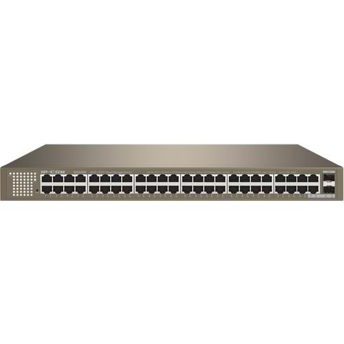 Ip-Com G3350F 48 Port Gigabit + 2X10GB SFP Uplink L2 Cloud Yönetilebilir Rackmount Switch