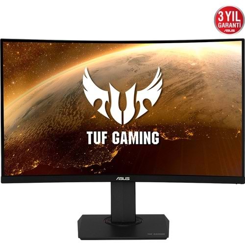 Asus Tuf Gaming VG32VQR 1Ms 165Hz 2XHDMI 1XDP WQHD 2560X1440 Hoparlör Freesync Pivot VesaSiyah 31.5