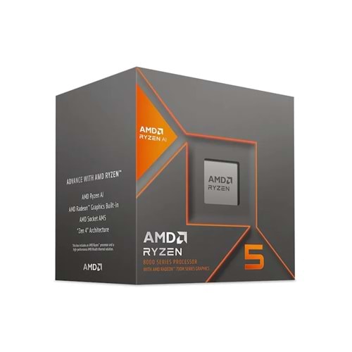 AMD Ryzen 5 8600G 4.3 GHz 65W AM5 BOX İşlemci