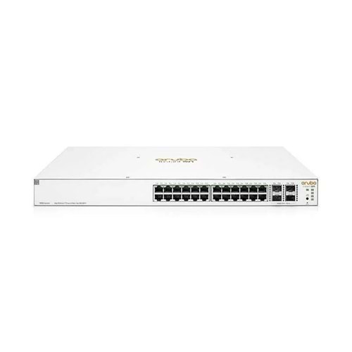 HPE ARUBA ION JL684B 1930 24 Port Gigabit+4X10GB SFP Yönetilebilir L2+ Rackmount 370W POE Switch