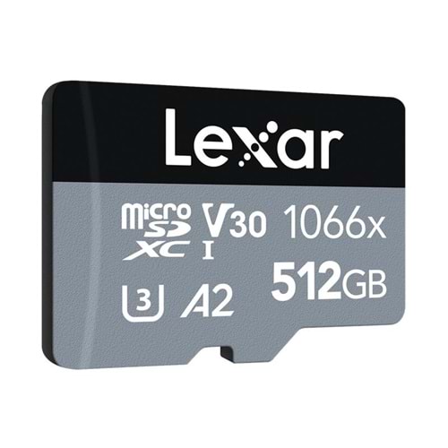 Lexar 512GB NLMS1066512G-BNANG 1066X High-Performance MicroSDX UHS-I Hafıza Kartı