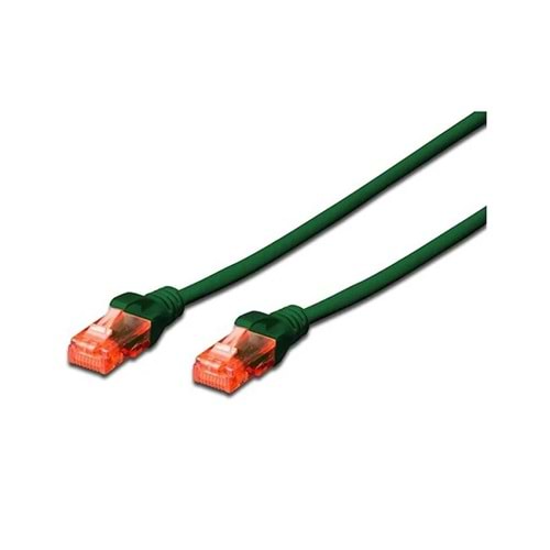 Digitus Zırhlı Patch Kablo Cat6 Yeşil (3m)