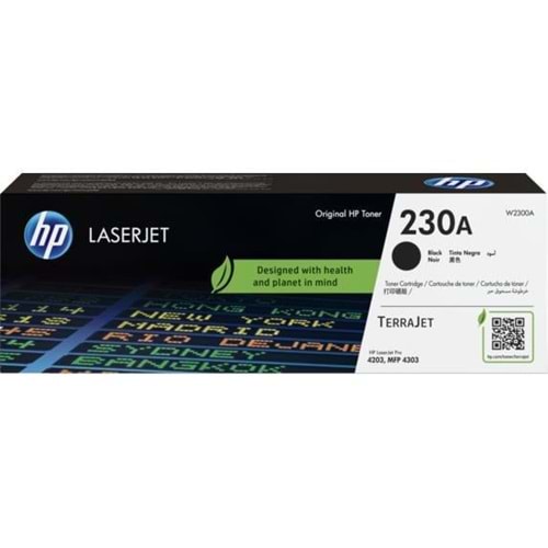 HP 230A Laserjet Siyah Toner (W2300A)