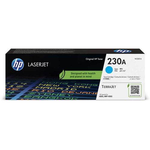 HP 230A Laserjet Mavi Toner (W2301A)