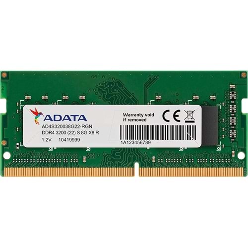 XPG 8 GB DDR4 3200 MHz 260-pin Notebook RAM AD4S32008G22-SGN