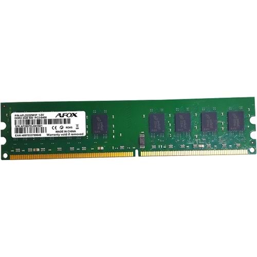 Afox Masaüstü RAM DDR2 2GB 800Mhz Micron Chipset AFLD22ZM1P