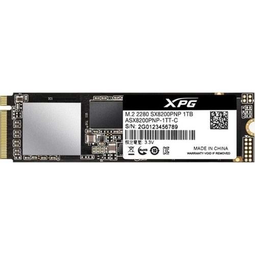 XPG 1TB SX8200PNP PCIE M.2 Disk 3500-3000MB/s SSD Disk ASX8200PNP-1TT-C