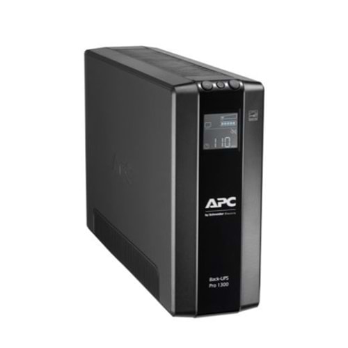 APC Back Güç Kaynağı UPS Pro BR 1300VA 8 Outlets AVR LCD Ekranlı BR1300MI