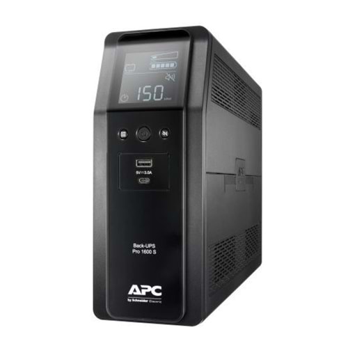 APC UPS Pro BR 1600VA Sinewave AVR LCD BR1600SI