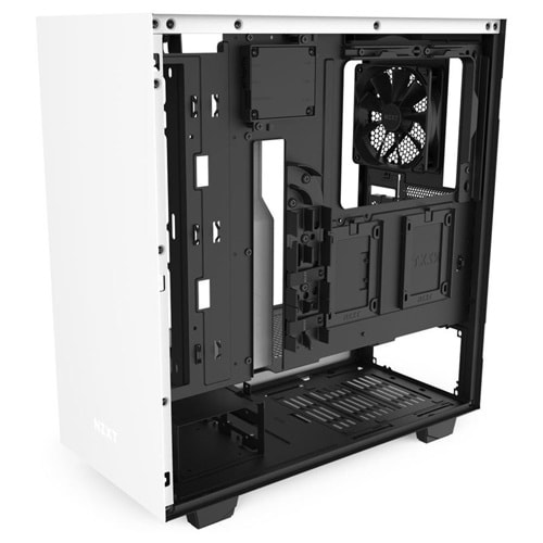 NZXT H510i Compact Mid Tower Beyaz Siyah Chassis with Smart Device 2x CA-H510I-W1