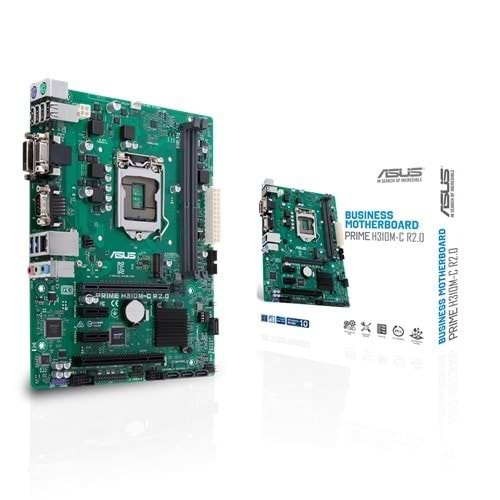 Asus Prime H310M-C R2.0 H310 DDR4 USB 3.1 DVI/VGA PCI 3.0 1151p