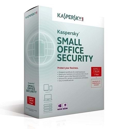 Kaspersky Small Office Security 1 Server+10 User+10 Mobil 3 Yıl