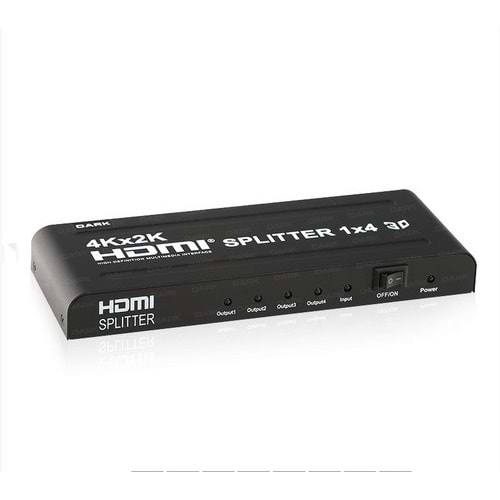 Dark Full HD 1 Giriş 4 Çıkışlı HDMI Splitter (Sinyal Çoğaltıcı) (DK-HD-SP4X1)