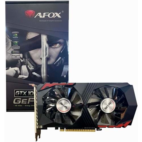 Afox Geforce GTX1050TI 4GB 128Bit DDR5 DP-HDMI-DVI EkranKartı AF1050TI-4096D5H6