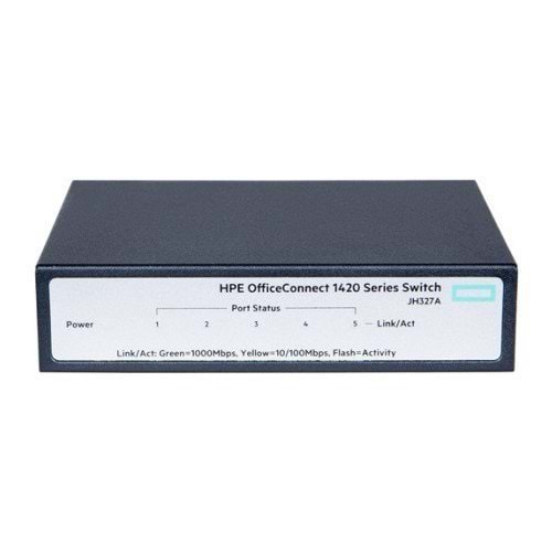 Hp JH327A 1420-5G 5-Port Gigabit Yönetilemez Switch