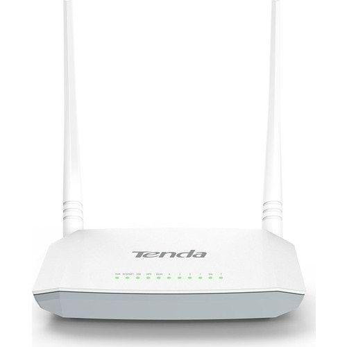 Tenda 300Mbps 4Port WiFi-N ADSL2+ Modem/Router D301