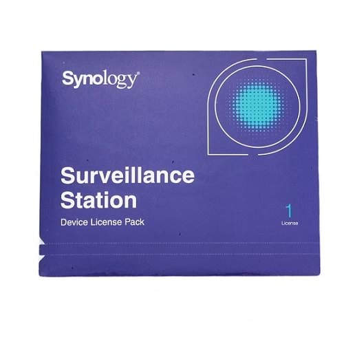 Synology NAS Gözetleme Cihazı Lisans Paketi DEVICE-LICENSE-X1