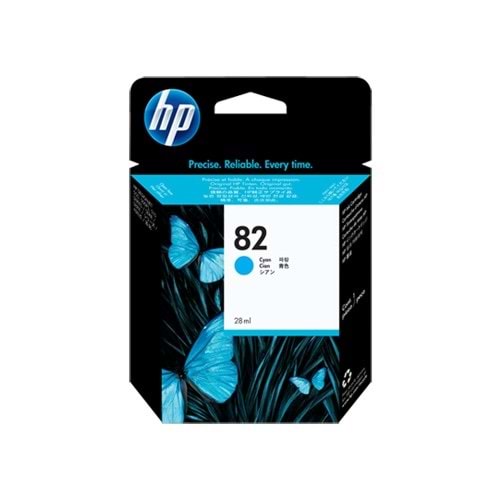 HP Renkli Kartuş 82 CH566A Mavi