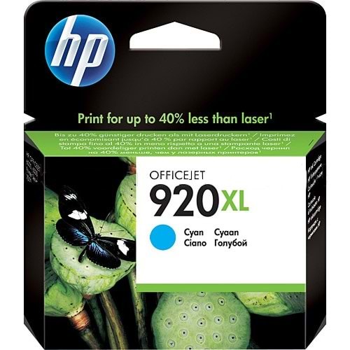 HP Renkli Kartuş 920XL CD972A Mavi