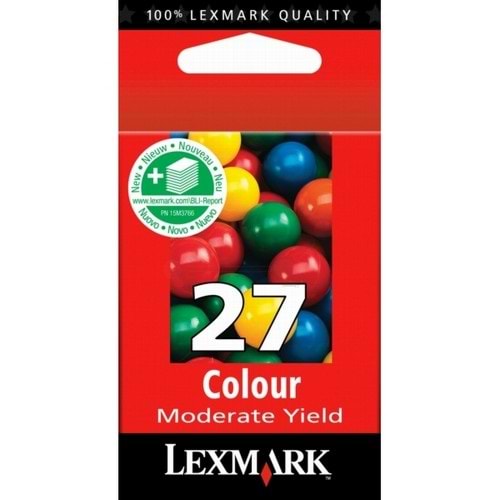 Lexmark Renkli Kartuş 27 10NX227