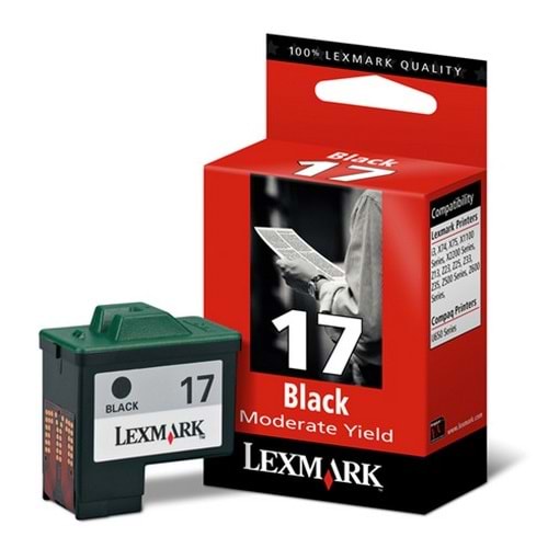 Lexmark Siyah Kartuş 17 10NX217