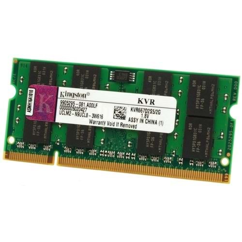 Kingston 1GB 667MHz DDR2 Notebook RAM KVR667D2S5/1G