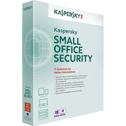 Kaspersky Small Office Security 1 Server 10 User 10 Mobil 1 Yıl