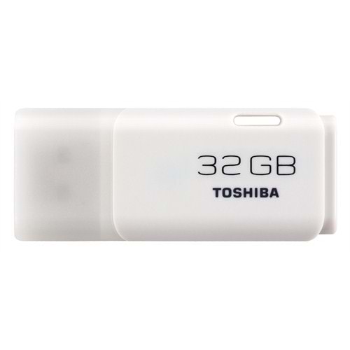 Toshiba 32 GB USB 3.0 HAYABUSA Beyaz Flash Bellek