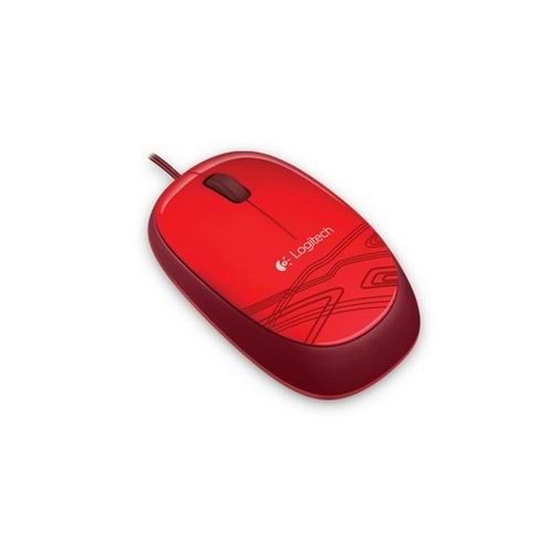 Logitech M105 Kablolu Optik Mouse Kırmızı 910-002945