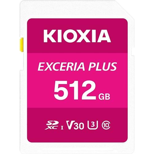 Kioxia 512GB microSD Exceria Plus MicroSD UHS1 R98 Hafıza Kartı LMPL1M512GG2