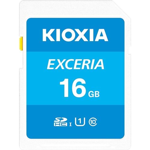 Kioxia 16GB Normal SD EXCERIA UHS1 R100 Hafıza Kartı LNEX1L016GG4