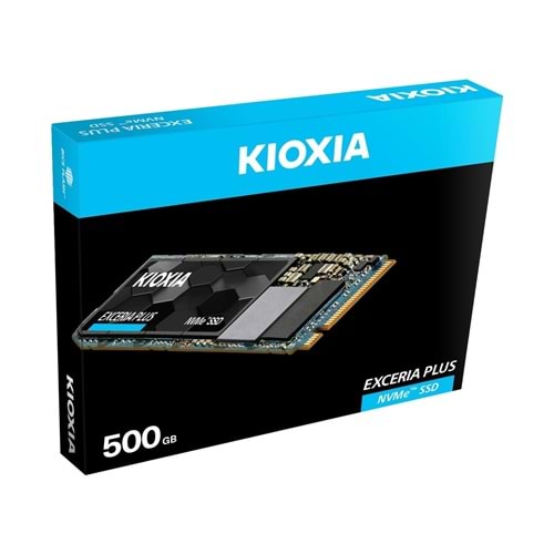 Kioxia SSD Disk 512GB exceria plus NVMeTM M.2 Disk 2280 LRD10Z500GG8