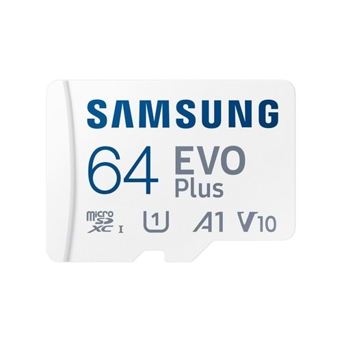 Samsung FLA 64GB EVO PLUS MicroSD 100MB/S Hafıza Kartı MB-MC64KA-TR