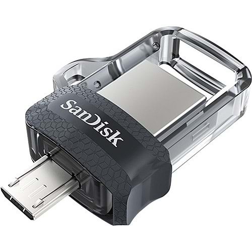 Sandisk 64GB Ultra Android Dual Drive USB 3.0 Siyah USB Bellek SDDD3-064G-G46