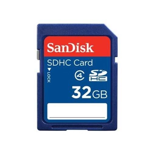 Sandisk 32GB Extreme 40MB Class 4 SD MMC Kart Hafıza Kartı SDSDB-032G-B35