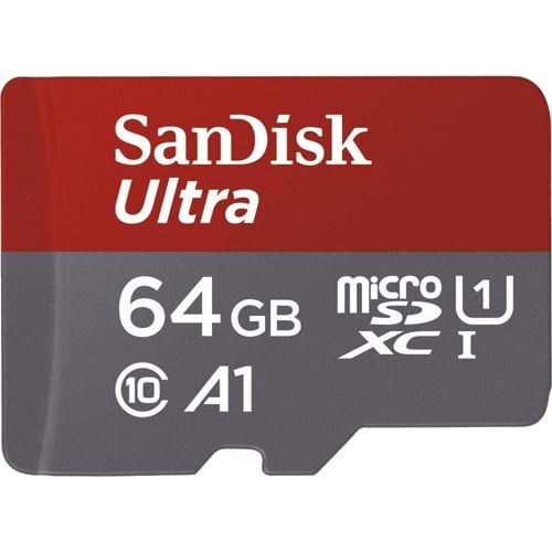 SanDisk FLA 64GB Ultra MSD 120MB/S C10 UHS-I Hafıza Kartı SDSQUA4-064G-GN6MN