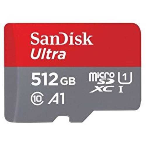 Sandisk FLA 512GB Ultra MSD 120MB/S C10 UHS-I Hafıza Kartı SDSQUA4-512G-GN6MN