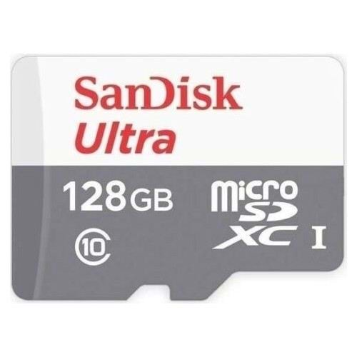 Sandisk 128 GB Ultra MSDXC 80MB/s Class 10 UHS-I Micro SD Hafıza Kartı SDSQUNS-128G-GN6MN