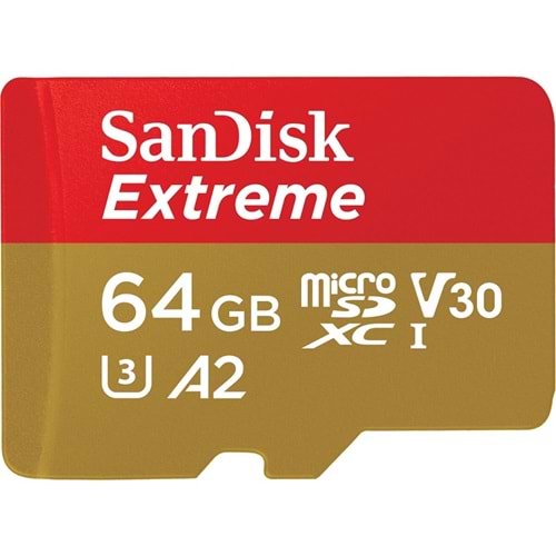 Sandisk FLA 64GB Extreme MC 160MB/S C10 UHS-I Hafıza Kartı SDSQXA2-064G-GN6MN