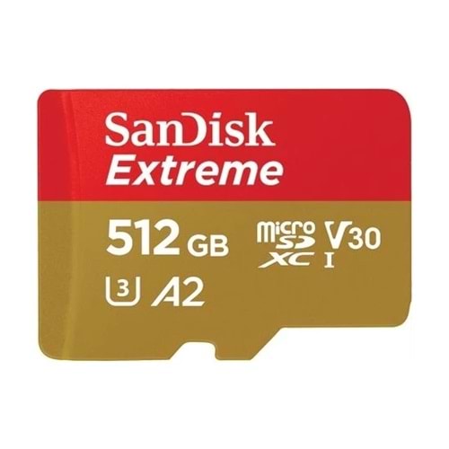 Sandisk SanDisk Extreme Pro 170MB/s microSDXC SDSQXCZ Hafıza Kartı SDSQXCZ-512G-GN6MA