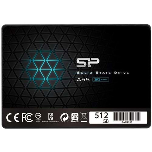 Siliconpower 512GB SATA 3.0 560-530MB/s 2.5