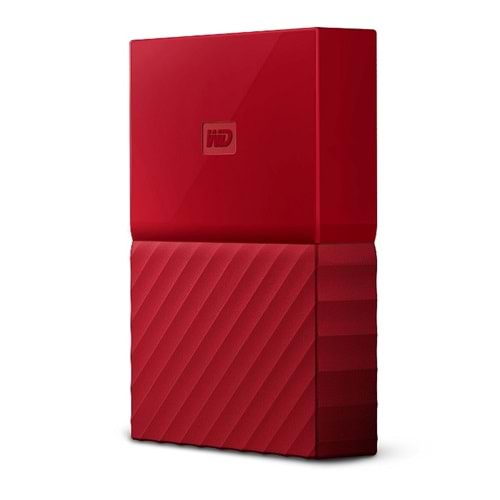 WD 3TB MY PassPort Kırmızı Taşınabilir Disk WDBYFT0030BRD-WESN