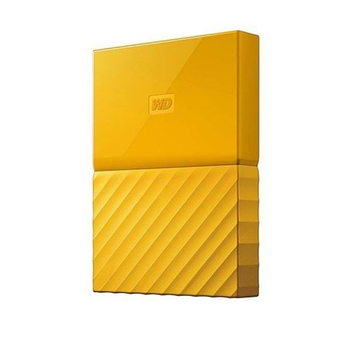 WD 3TB MY PassPort Sarı Taşınabilir Disk WDBYFT0030BYL-WESN